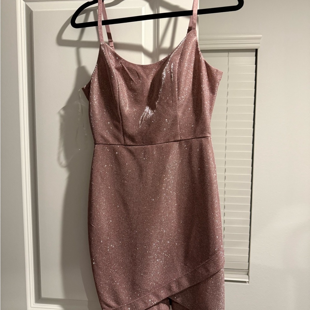 Xtraordinary Sparkling Pink Mini Dress